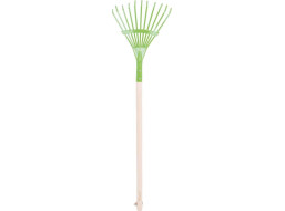 Bigjigs Toys Záhradné hrable na lístie zelené