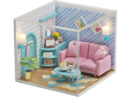 2Kids Toys miniatúra domčeka Slnečná obývacia izba