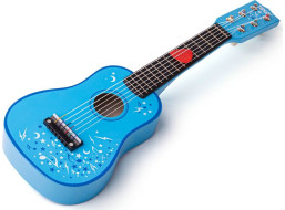 Tidlo Drevená gitara Star modrá