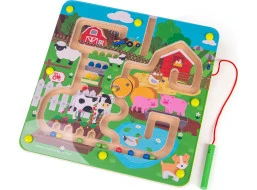 Bigjigs Toys Magnetické bludisko Farma