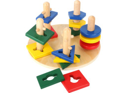 small foot Motorický labyrint geometrické tvary 3D Motorická veža