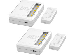 Solight LED svetielka do skríň, komôd a zásuviek, 40lm, 2x AAA, 2ks v balení