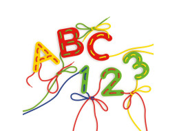 Quercetti Lacing ABC+123
