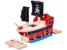 Bigjigs Rail Pirátska galéra