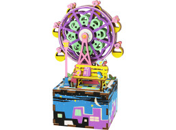 RoboTime 3D skladačka hracej skrinky Malý kolotoč