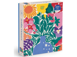 Galison Puzzle Kvety zverokruhu 1000 dielikov
