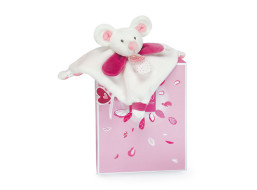 Doudou Darčeková sada - Plyšová mini hračka muchláčik 20 cm