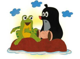 DoDo Detská lampička krtko a žaba