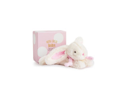 Doudou Darčeková sada - Plyšový zajačik pink 20 cm