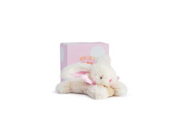 Doudou Darčeková sada - Plyšový zajačik ružový 16 cm