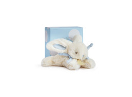 Doudou Darčeková sada - Plyšový zajačik modrý 16 cm