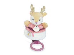 Doudou Plyšová hudobná hračka 20 cm srnka