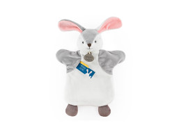 Doudou Plyšový maňuška králiček 25 cm