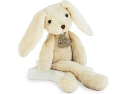 Doudou Histoire d´Ours Plyšový kamarát biely zajačik 40 cm