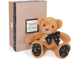 Doudou Histoire d´Ours Plyšový kamarát svetlo hnedý medvedík 25 cm