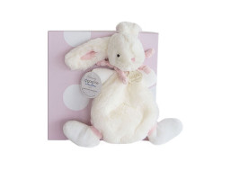 Doudou Darčeková sada - Plyšový zajačik ružový 26 cm