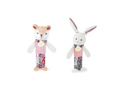 Doudou Hrkálka pískacia 17 cm 1 ks srnka