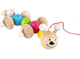 Hess Drevená ťahacia húsenica Ida