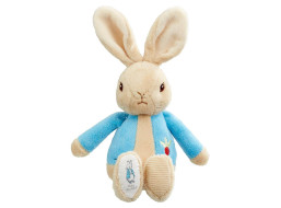 Rainbow Plyšová hrkálka králiček Petr & Flopsy 1 ks modré