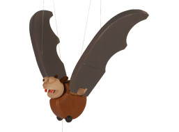 Drevený netopier na zavesenie