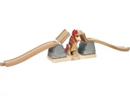 Bigjigs Rail Most s T-Rexom