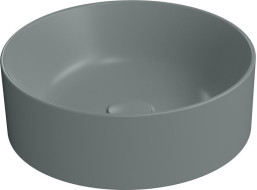 GSI KUBE X keramické umývadlo na dosku, priemer 40cm, agave mat 942604
