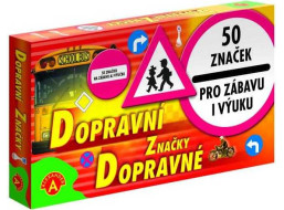 Pexi Dopravné značky sada 50 najznám. značiek