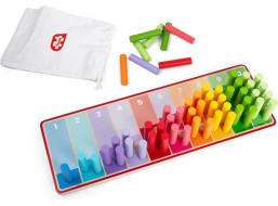 Bigjigs Toys Dúhové počítacie tyčinky