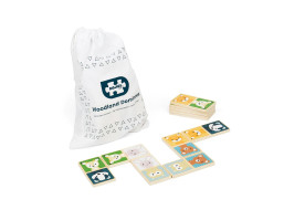 Bigjigs Toys Domino lesné zvieratká