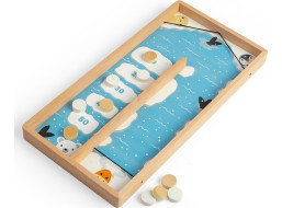 Bigjigs Toys Hra s pukmi na ľade