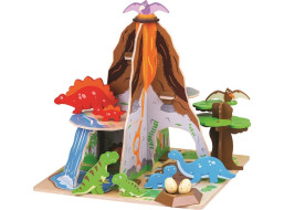 Bigjigs Toys Dinopark ostrov dinosaurov
