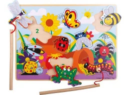 Bigjigs Toys Drevené chytanie hmyzu