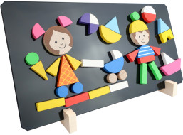Detoa Magnetické puzzle Deti