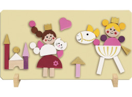 Detoa Magnetické puzzle princeznej