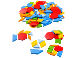 Bigjigs Toys Drevená farebná mozaika
