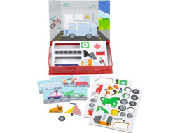 Bigjigs Toys Magnetické puzzle Mechanik
