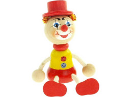 Panáčik klaun s klobúkom