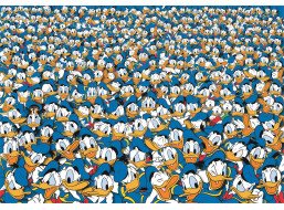 CLEMENTONI Puzzle Impossible: Káčer Donald 1000 dielikov