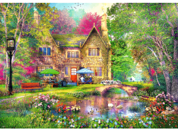 TREFL Puzzle Lesné útočisko 1000 dielikov