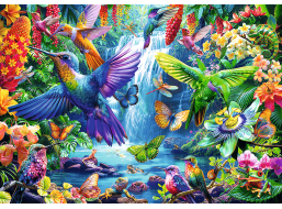 TREFL Puzzle Tropickí kolibríci 1000 dielikov