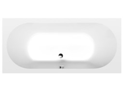 Polysan LEVANA obdĺžniková vaňa 170x80x39cm, biela mat 71745.11