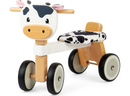 Bigjigs Toys Odrážadlo kravička