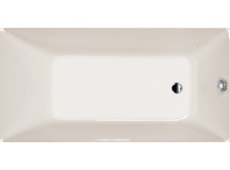 Polysan NOEMI obdĺžniková vaňa 160x80x39cm, ivory 71722.40