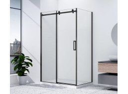 Gelco DRAGON BLACK obdĺžnikový sprchovací kút 1100x900mm L/P varianta GD4611B-02