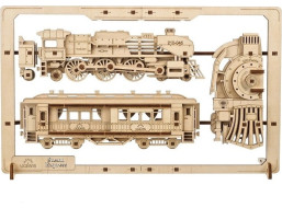 Ugears 2.5D drevené mechanické puzzle Steam Express