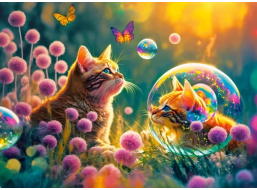 CASTORLAND Puzzle Kúzelné ráno 100 dielikov