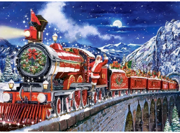 CASTORLAND Puzzle Santov príchod 200 dielikov