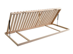 Bukový latkový rošt AHORN - Fagus Latt Kombi P 22 - 200x100 cm - s bočným výklopom