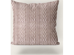 Obliečka na vankúš JOLIE SWEATER 45x45 cm - béžová