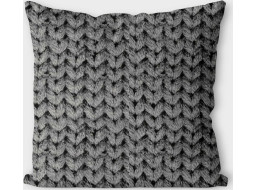 Obliečka na vankúš JOLIE SWEATER 45x45 cm - šedá